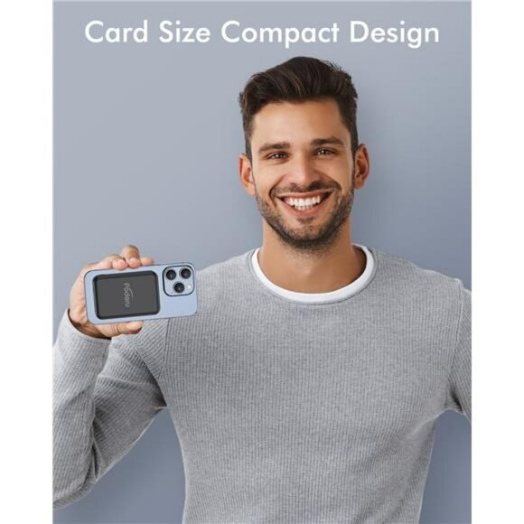 MagSafe Wireless Charger 5000mAh Power Bank USB C Fast Charging iPhone Pack - Picture 4 of 7